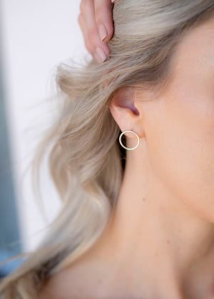 Enhance Jacket Stud Earring
